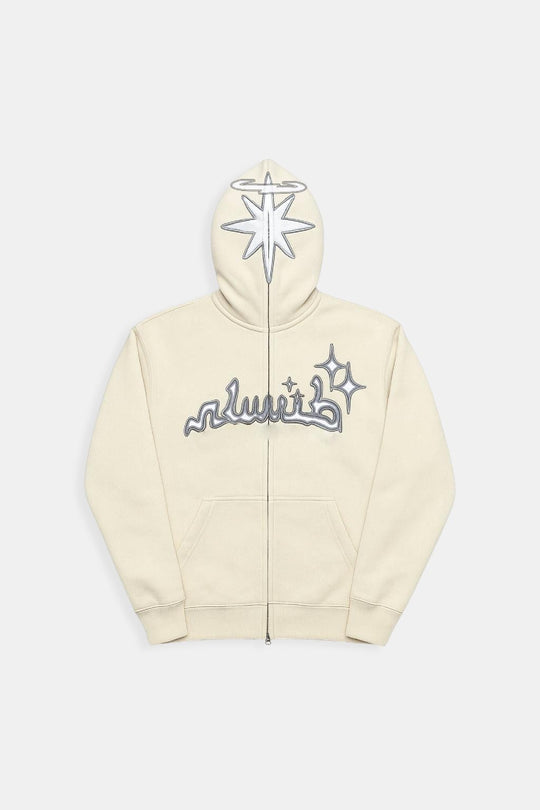 Y2K White full zip hoodie by Y2K Crew
