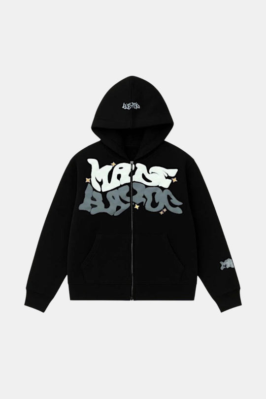 Y2K Aesthetic hoodie in black by Y2K Crew