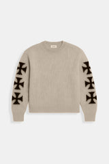 Beige knit