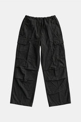 Black parachute cargo