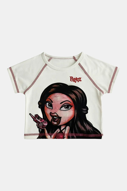 Y2K Bratz crop top in multicolor by Y2K Crew
