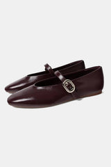 Burgundy mary jane