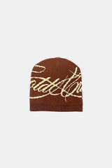 Calligraphy beanie