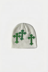 Cross beanie
