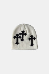 Cross beanie