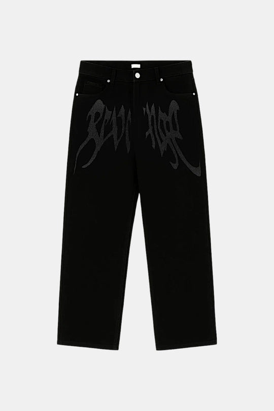Y2K Custom black jeans by Y2K Crew