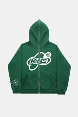 Custom full zip hoodies