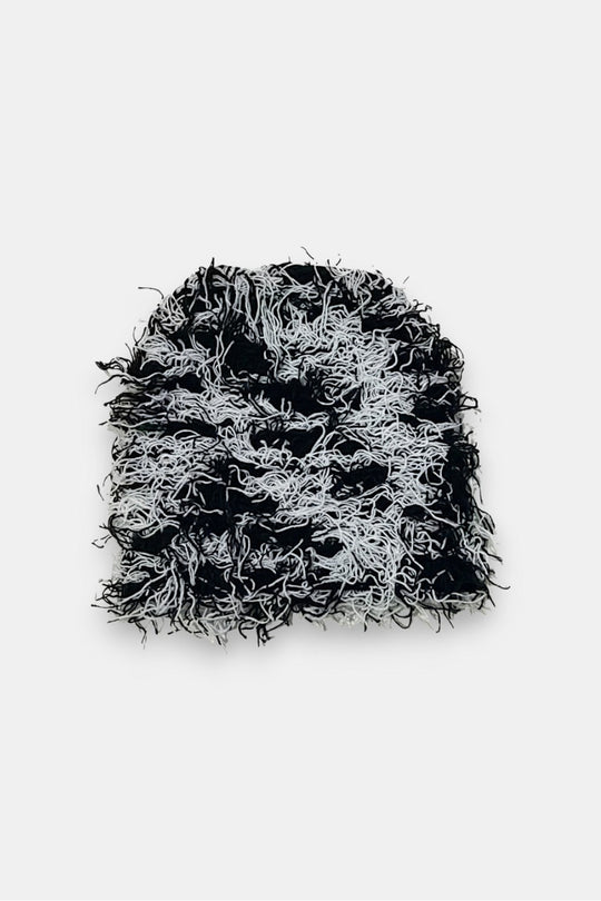 Y2K Distressed beanie in gray by Y2K Crew
