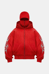 Double hood sweatshirt