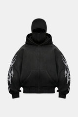 Double hood sweatshirt