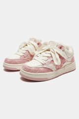 Faded sneakers