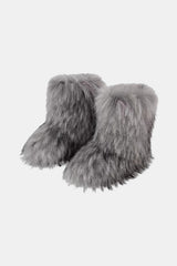 Fur boots