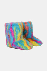 Fur boots