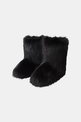 Fur boots