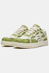Fur sneakers