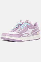 Fur sneakers
