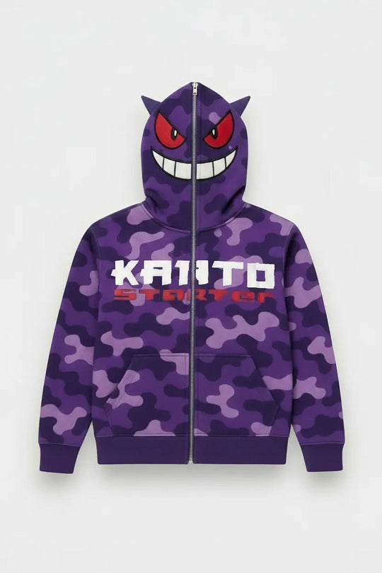 Y2K Gengar full zip in purple by Y2K Crew