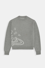 Gray knit