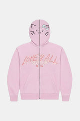 Hello kitty full zip hoodie