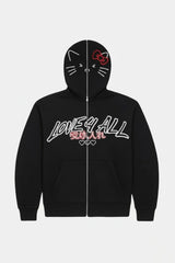 Hello kitty full zip hoodie