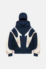 Integrated balaclava jacket