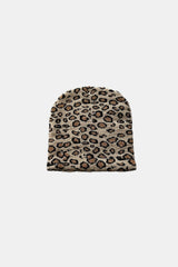 Leopard beanie