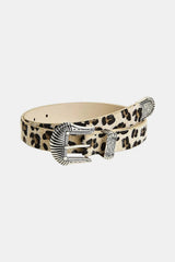 Leopard belt