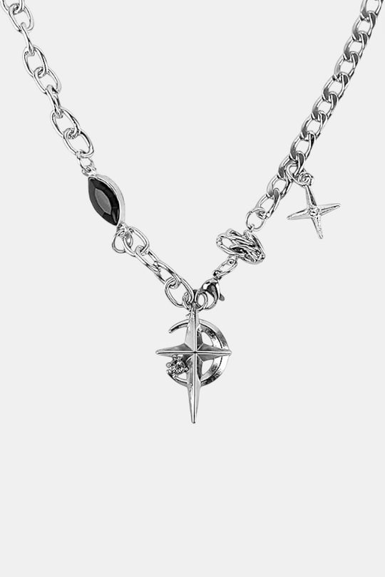Y2K Moon star necklace by Y2K Crew