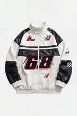 Oversized racing jacket