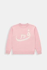 Pink knit