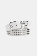 Pyramid studded belt