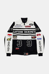 Racing leather jacket