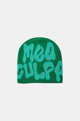 Rhinestone beanie