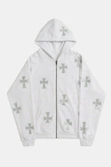 Rhinestone cross sweatshirt