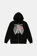 Skeleton heart jacket