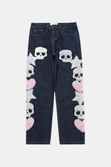 Skull and crossbones jeans