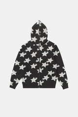 Star full zip hoodie