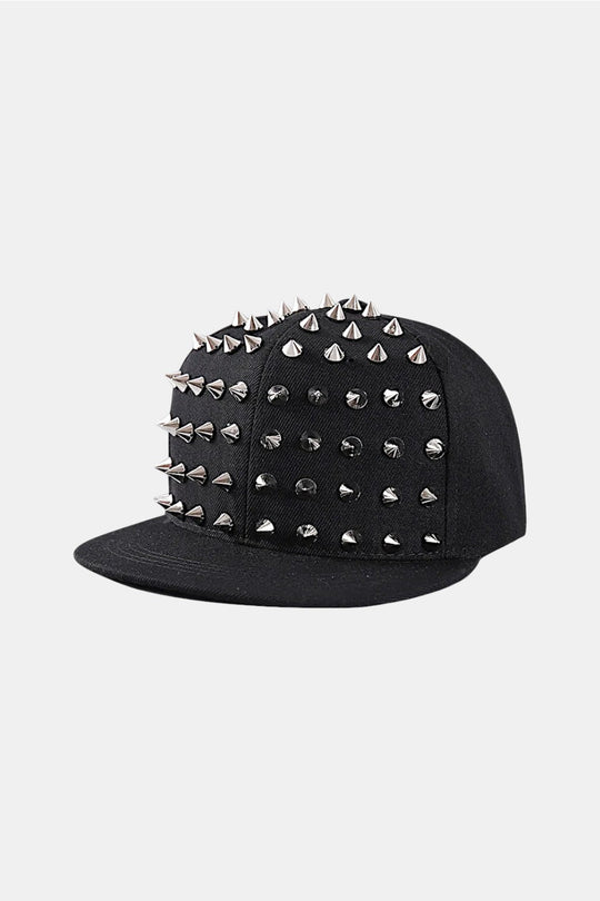 Y2K Studded cap in black by Y2K Crew