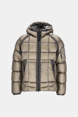 Technical puffer jacket