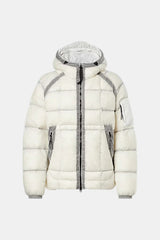 Technical puffer jacket