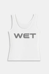 Wet crop top