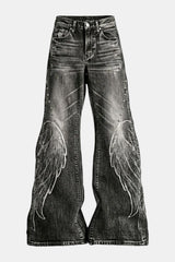 Angel wings jeans