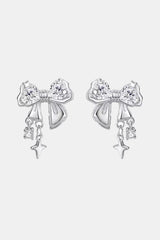 Bow earrings