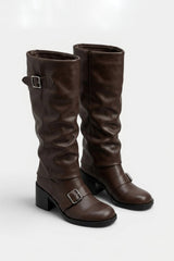 Buckle boots