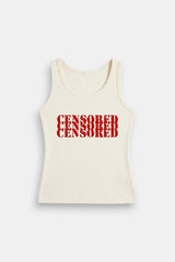Censored tank top