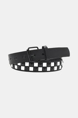 Checkered belt