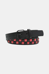 Checkered belt
