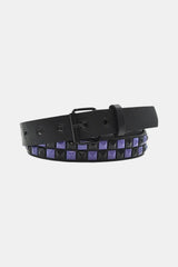 Checkered belt