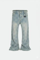 Checkered jeans