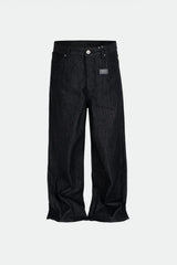 Raw baggy jeans